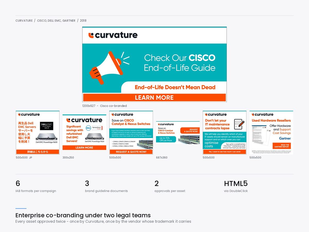 Enterprise co-branding, two legal teams